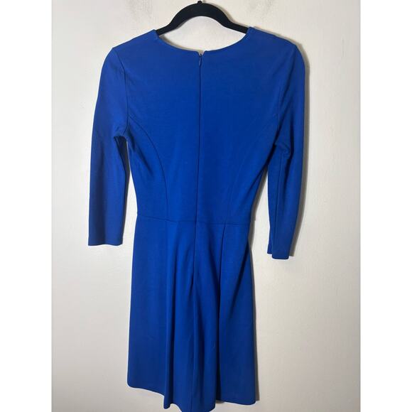 French Connection Classic Long Sleeve Knee Length Dress Sz 2 - Picture 2 of 2